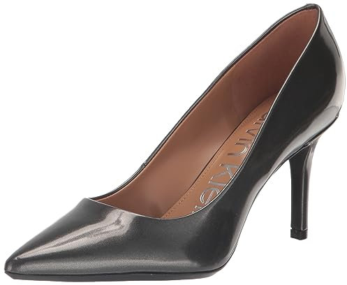 Calvin Klein Women's Gayle Pump, Pewter 060, 8 UK