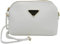 JENNIFER JONES - Modische Kleine Damen Handtasche Umhängetasche Clutch Bag Schultertasche zum Ausgehen (Einfach, Weiß)