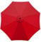 XQZMD Housse de rechange pour parasol - 2,7 m/3 m - 6/8 baleines - Protection UV - Pour terrasse, jardin, Rouge - 3 m / 8 baleines, grand