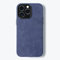 ALMA Alcantara Phone Case for iPhone 15 Series (15 Pro Max, Violet Blue)