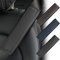 GREB 2 Stück Auto Gurtpolster für Audi A1 A3 A4 A5 A6 A7 A8 Q3 Q5 Q7 Q8 A4L A6L A7L, Auto Sicherheitsgurt Schulterpolster SchüTzt Hals Schulter Interieur ZubehöR,A-Black