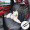 KYG Dog Car Seat Cover Premium Nonslip Back Seat Cover for Dogs Scratch Proof Waterproof Rear Seat Covers for Dogs Isofix-Compatible for Most Small Cars and Compact SUVs (58x45x128 cm)
