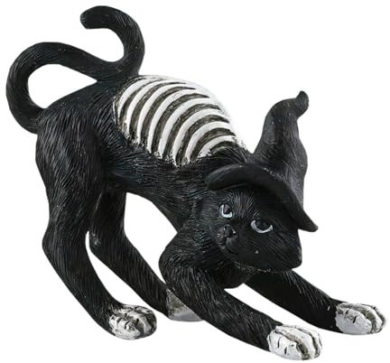 Jlkegfdf Halloween Gothic Decor - Harz Statue für Schreibtisch | Horror Dekorative Skulpturen Wasserdichte Figuren für Zuhause, Bücherregale, Schlafzimmer