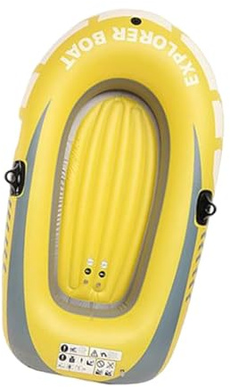 Baoblaze Aufblasbares Schlauchboot, aufblasbares Kajak mit Ruderhalterungen, Wasserfloß, Outdoor-Boot für Seen, Angeln, Teiche, Driften
