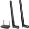 2 Pcs WiFi Antenna SMA WiFi Aerial Fold 2.4GHz 5GHz 5.8GHz 5dBi Dual Band RP-SMA Male Aerial Antenna Replacement for WiFi Router Wireless Network Card USB Adapter Video Surveillance Monitor Desktop PC