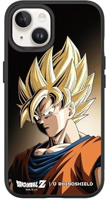 RhinoShield SolidSuit Hülle für iPhone 14/13 | Z Dragon Ball Z Fallschutz nach Militärstandard, klassisches Design, schlankes Profil, minimalistischer Stil