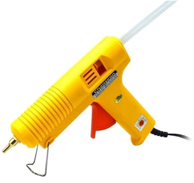 HPHPH Hot Glue Gun, 150W Hot Melt Glue Gun With 10pcs 11mm*200mm White Sticks Smart Adjustable Temperature,5pcs Copper Nozzle for DIY Craft Projects and Home Quick Repairs(Bianco)