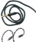 QZXYHYN HiFi in Ear Earphone Replacement Cable 8 Core Silver Plated Copper Upgrade Earphone Cable for Shure SE315 SE846 SE425 TIN Audio T2 Pro T3(Black, MMCX 4.4MM)