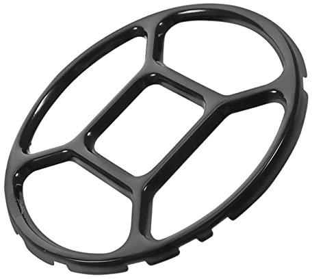 HEALEEP Emaille Herdrost Gasherdgestell Anti Rutsch Wok Halterung Küchenzubehör Robust Für Zuhause Und Gastronomie