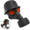 GXGM Tappo gancio traino, divertente casco maschera antigas copertura gancio di traino, cappucci antipolvere per cuscinetti mozzo rimorchi, tappo protettivo coperture gancio di traino,Lungo