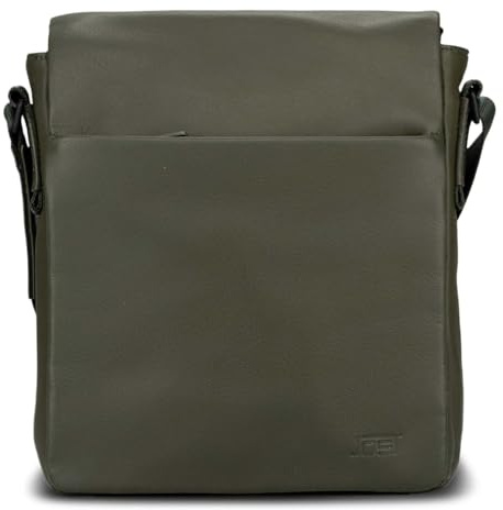 Jost Umhängetasche mit Laptopfach Tromsoe Crossover Olive olivgrün
