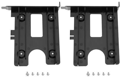OTOTEC 2 Pcs Soportes de Montaje para Ranura PCI-Express para Adaptador de Unidad SSD HDD de 2,5 Pulgadas para Expansión de Almacenamiento en PC