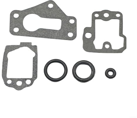 Wodsty Dichtungssatz für TK für 301 Vergaser, 6-teiliges Kit mit O-Ringen und Membran für Hercules Saxonette Außenborder
