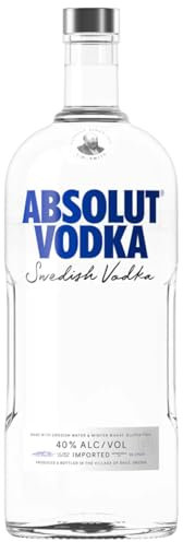 Absolut Vodka Original Premium Vodka, Spirit, Alcohol, Bottle, 40%, 1.75 L
