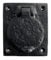 OriginalForgery Yale Door Lock Cover in Black Cast Iron (JAB10)