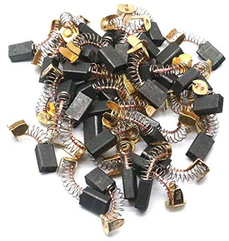 LDEXIN 40 Pcs Motor Carbon Brushs CB51 Replacement Repair Part for Makita Angle Grinder,12x8x5mm