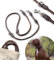 Premium Leder Hundeleine Dora 2,0m - Hunde Lederleine mit Karabiner - Echtleder Leine mehrfach verstellbar (Dora-12mm)