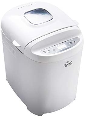 Quest 34039 Bread Maker / 11 Settings / 900g Capacity/Delay Timer, Keep Warm and Memory Functions/Recipes and Accessories Included/White Colour