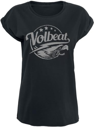 Volbeat Eagle Frauen T-Shirt schwarz Band-Merch, Bands