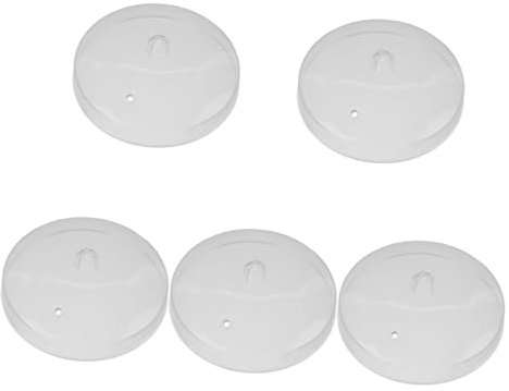 PRETYZOOM 5piezas Tapa De Vapor Transparente Cubierta Multifuncional Para Cocción y Cocederos Para Cocinar Al Vapor Verduras y Carnes Mango Para Manipulación
