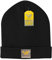 WESTWOOD FOX Beanie-Mütze für Herren und Damen, dehnbar, weich, Wollmütze, dickes warmes Futter, Laufmütze, Thermo-Mütze, warme und gemütliche Totenkopfmütze, Schwarz , Einheitsgröße
