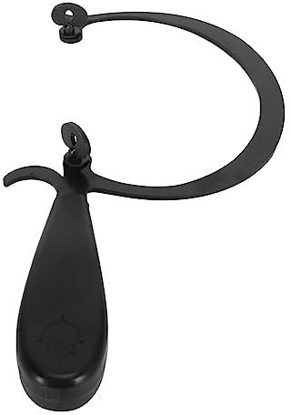 Tyenaza Marco de sierra para joyero, marco de sierra de calar curvado con mango negro para herramientas de artesanía de carpintería
