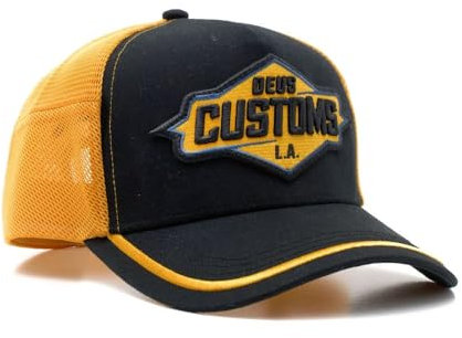 Deus Bills Trucker Cap - Black