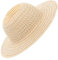 SHINEOFI Strohhut DIY Strohhüte Puppenhauszubehör Miniatur-DIY-Hüte Strandhut Frauen Damenhüte Miniatur -Top -Hut Puppenstuben-Strohhüte Zylinder Handwerk gewebter Hut Beige