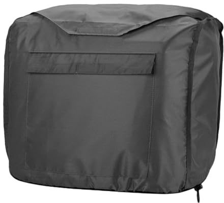 DECOMELODY Housse de Protection pour Générateur Tissu Oxford Résistant Aux Intempéries Coupe-Vent et Ajustable pour Stockage Extérieur Facile