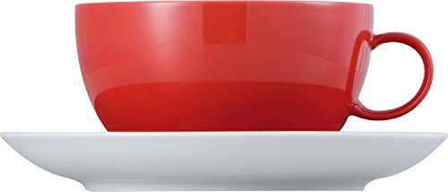 Thomas Sunny Day New Red Cappuccinotasse 2tlg.