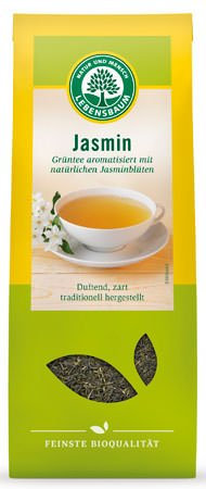 LEBENSBAUM Bio Jasmin Grüntee, grüner Tee lose, Jasmintee, duftend intensiv, 1 kg