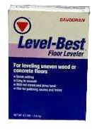 SAVOGRAN 12832 4-1/2LB FLR Leveler, 4-1/2 lb, White to Off-White