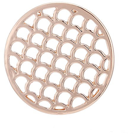 Morella Damen Coin Wasserornament Rosegold 33 mm