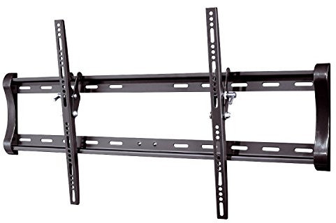 Vivanco WT 8065 Wall Mount Solid for Screens Measuring 139 cm to 203 cm (55-80 Inch) Diagonally/VESA 800 x 400/65 kg/Tilting Angle +/- 12° / Black