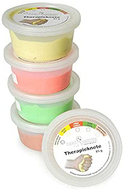 Dittmann Therapieknete Set 5 Stärken Therapie Physio Reha Knete Handtherapie