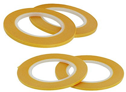 Modelcraft 4-Piece Precision Masking Tapes