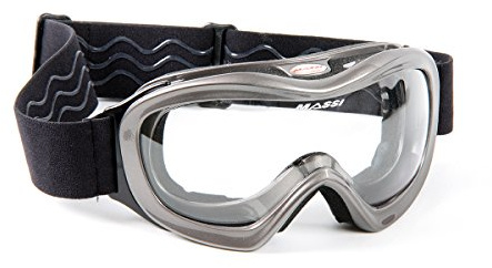 0 Massi O'Show Series - Fahrradbrille Unisex, Farbe schwarz