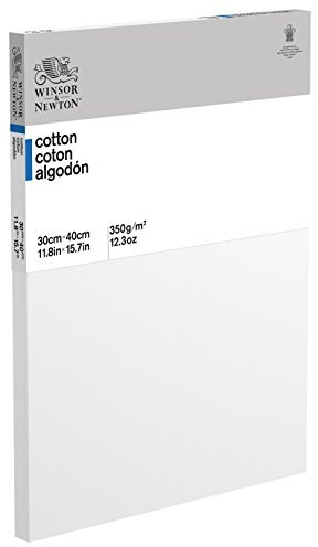 Winsor & Newton 6201063 - Keilrahmen Classic 3-fach grundiert 350 g/m², Leistendicke 19 mm, Baumwolle - 30 x 40 cm