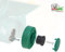 Rad abgebrochen? Reparaturset geeignet für Vorwerk Elektrobürste EB 350 EB 351