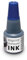 Imprint Nachfülltinte 7711 für Imprint Handstempelkissen 9071M, 9072M, 9073M – 1 Nachfüllfläschchen, Füllmenge 24ml, blau, wasserbasierte Stempelfarbe, sauberer Abdruck, Größe 7,5 x 3 cm