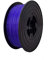 3D Drucker Filament 1kg PLA 1,75mm ⌀ Durchmesser Spule Rolle 1000g Made in DE (Blau Transparent)
