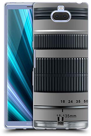 Head Case Designs Prime Camera Lens Soft Gel Case Compatible With Sony Xperia XA3 Ultra / 10+