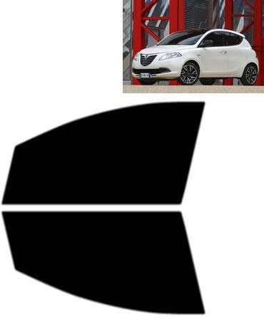 Tintcom.com Passgenaue Tönungsfolie für-Lancia Ypsilon 5-Türen 2011-... - Vordere Seitenscheiben (20% Schwarz)