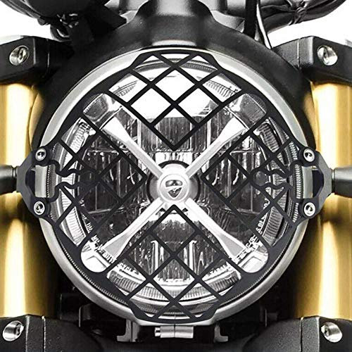 Griglia protezione faro Motocicletta Copertura del Griglia del Faro protezione moto protezione faro per Scrambler800 400 15-19