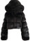 Damen Winter Elegant Kurz Faux Fox Pelzjacke Pelzmantel Langarm Gefälle Parka Cardigan Mantel Kunstfell Jacke Kapuzenjacke Schwarz XL
