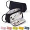 ONCCI Federmäppchen Federtaschen Teenager Mädchen Mäppchen Etui Stifte 3 Fach Pencil Case für Schule & Büro (Schwarz)