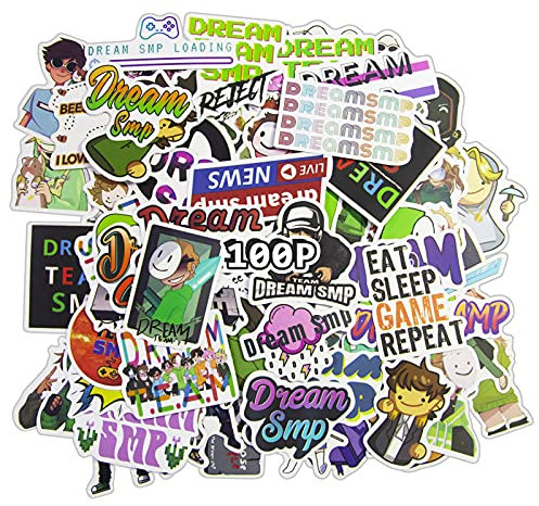 Dream SM_P Aufkleber Pack 100 Stück Dream Team Aufkleber Vinyl wasserdichte Aufkleber Wasserflasche Laptop Skateboard Scrapbook Auto Niedliche Cartoon Aufkleber für Jugendliche Erwachsene