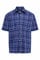 Champion Mens Whitby Country Casual Short Sleeve Shirt Blue Check 4XL