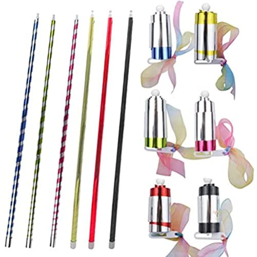 Enkomy Magic Pocket Stick,Taschenstab Spielzeug, Einziehbarer Zusammenklappbarer Stab Zauberer Taschenstab Requisiten, Zaubertricks Zubehör Kinder