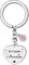 FGHJK Je t’aime Porte-clés,Idée Cadeau Original Amis Couple Amoureux Collègue Frère Sœur Mari Femme pour Anniversaire St Valentin Noël,Cadeau Femme,Porte-clés Femme